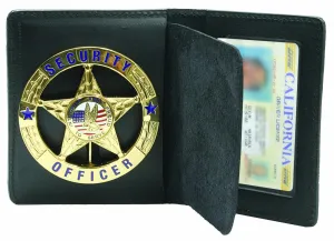 ROUND/STAR BADGE & ID HOLDER