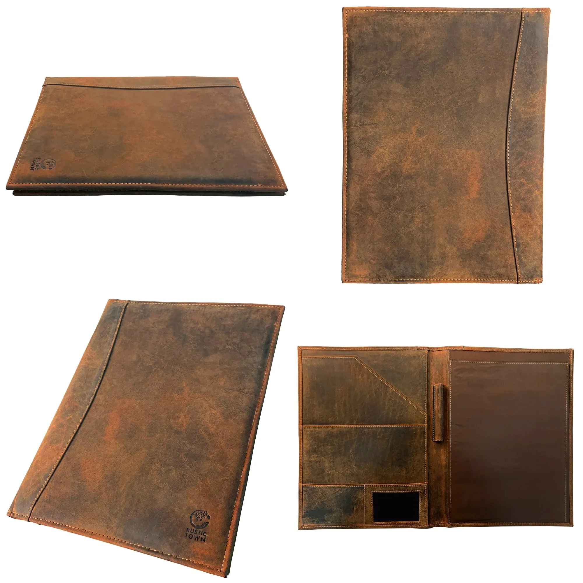 Royal Leather Portfolio (Tan)