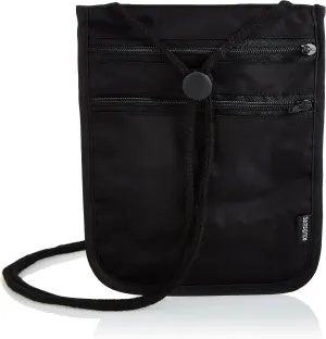 Samsonite RFID Security Neck Pouch, Black, One Size
