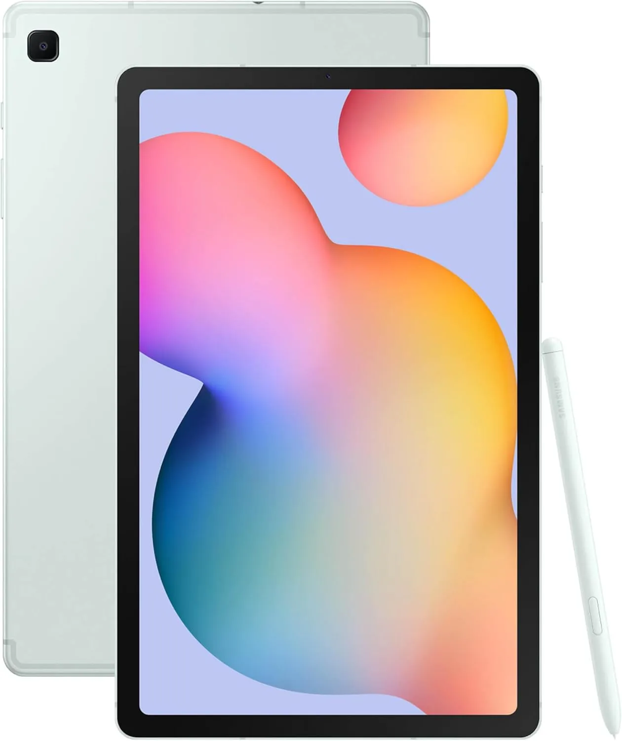 SAMSUNG Galaxy Tab S6 Lite (2024) 10.4' 64GB WiFi Android Tablet, S Pen Included, Gaming Ready, Long Battery Life, Slim Metal Design, Expandable Storage, US Version, Mint, Amazon Exclusive