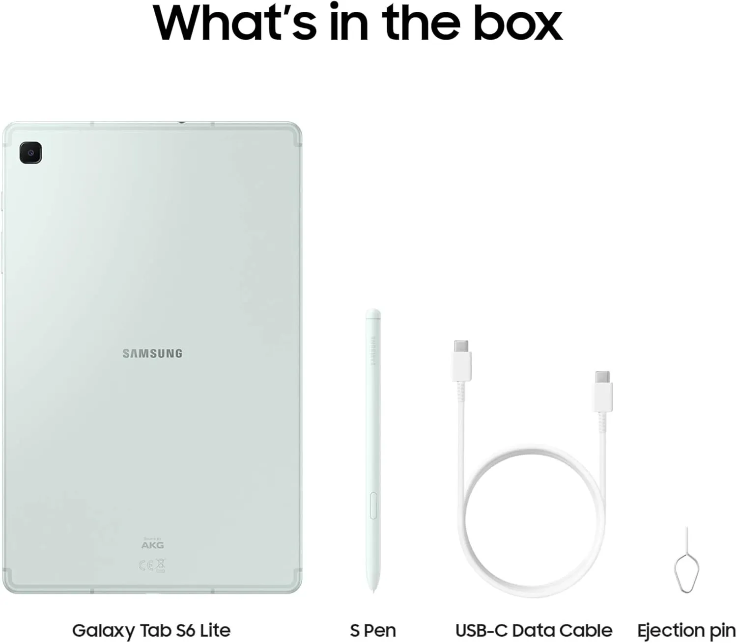 SAMSUNG Galaxy Tab S6 Lite (2024) 10.4' 64GB WiFi Android Tablet, S Pen Included, Gaming Ready, Long Battery Life, Slim Metal Design, Expandable Storage, US Version, Mint, Amazon Exclusive