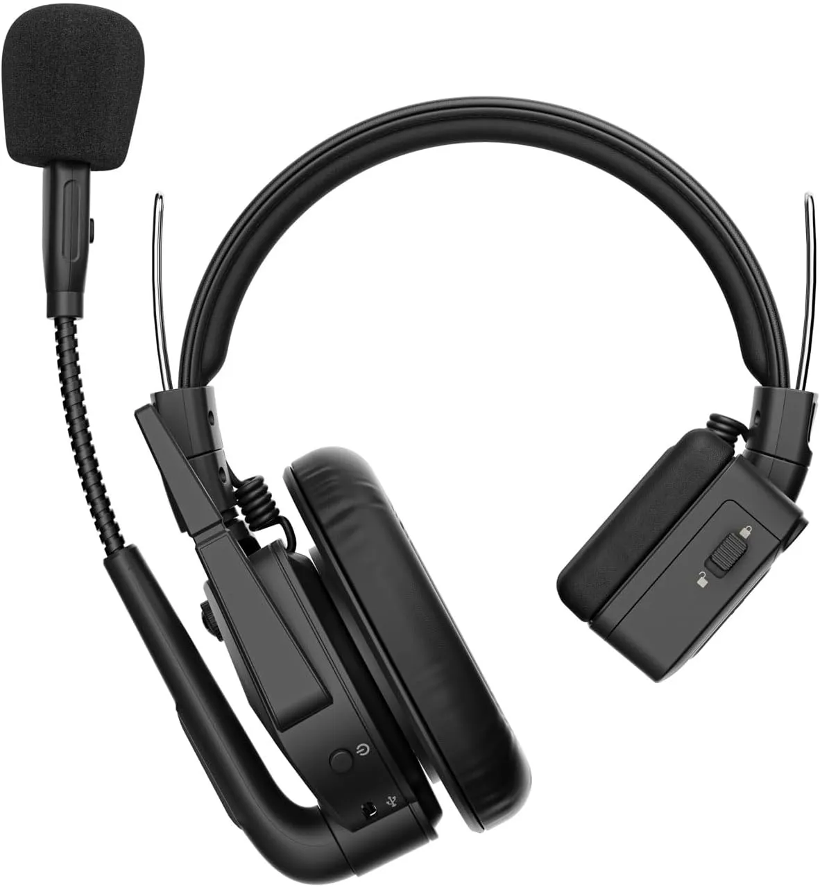 Saramonic WiTalk9-5S 5-Person 1.9GHz Full-Duplex Wireless Intercom System with 500m Range, expandable to 30 Users, 10 Batteries, 10-Bay Charger & Case