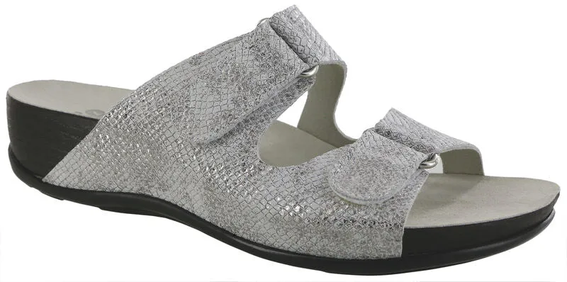 SAS Women's Seaside Slide Sandal Plata