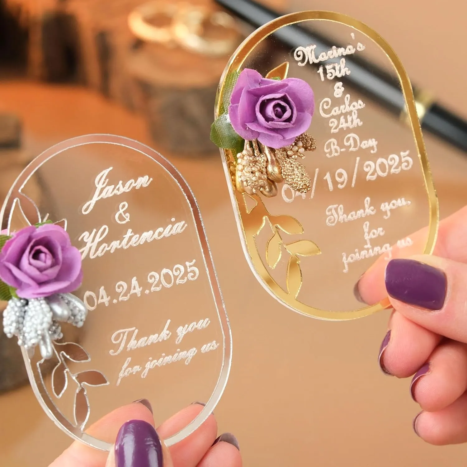 Save the Date Magnet - Wedding Magnets - Pack of 10-300 Magnet - Save The Date - Personalized Invitations Magnet - Modern Magnets - Wedding Favors - Party Favors