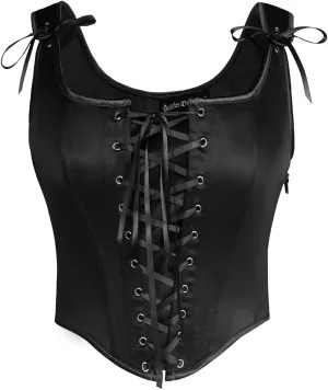 Scarlet Darkness Women Vintage Overbust Renaissance Corset Bustier Bodyshaper Tops