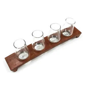 School Bench Candle Holder