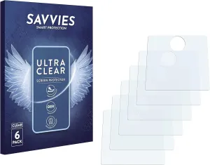 Screen Protector compatible with Mennekes Amtron Charge Control 11C2 Protection Film Clear 6-Pack