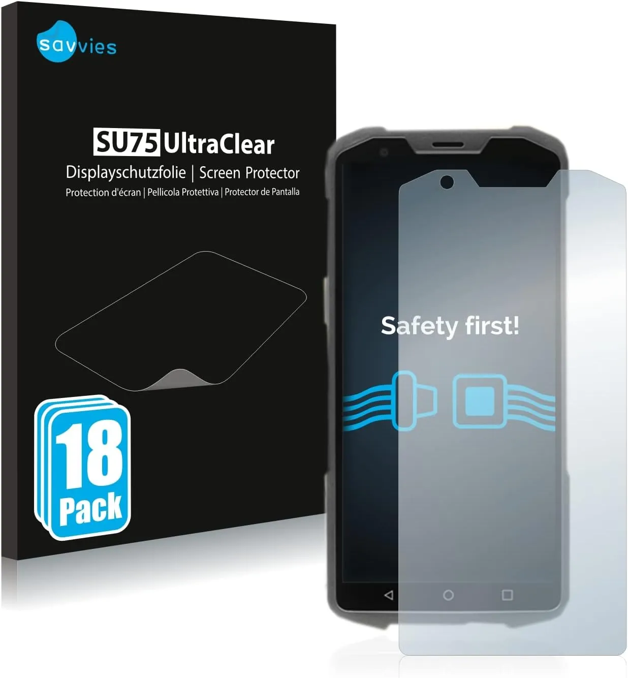 Screen Protector compatible with Vectron POS M4 Protection Film Clear 18-Pack