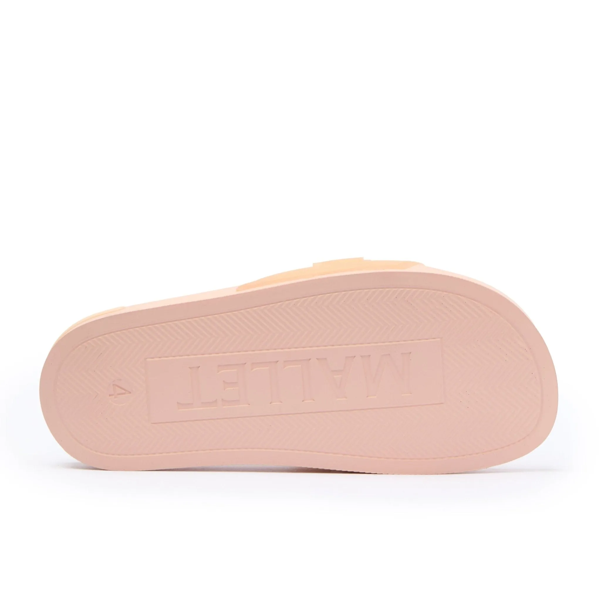 Serif Slide Clear Pink Womens