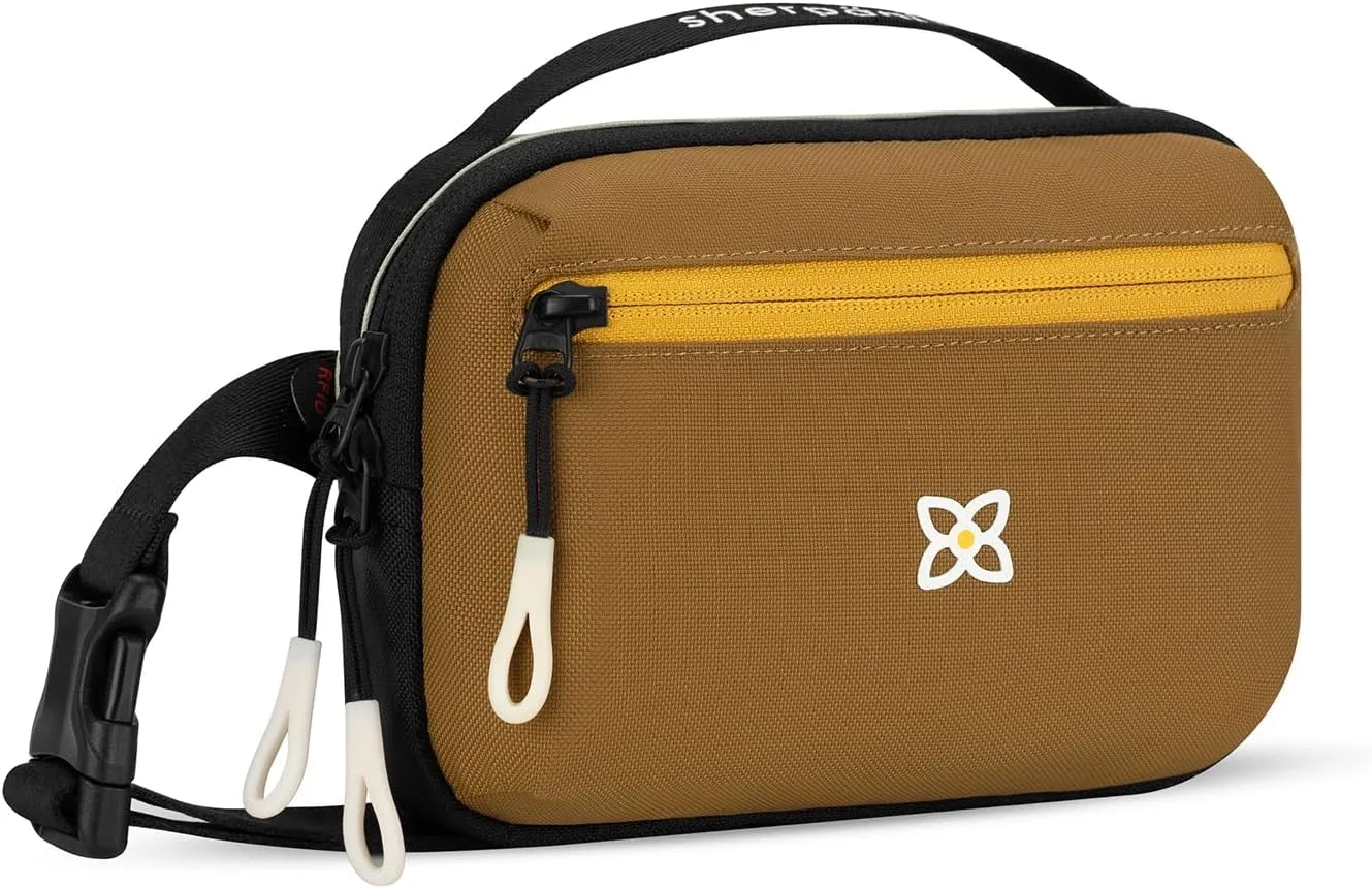 Sherpani Hyk, Lightweight Belt Bag, Travel Fanny Pack, Small Sling Crossbody Bag, Travel Purse for Women, RFID Protection