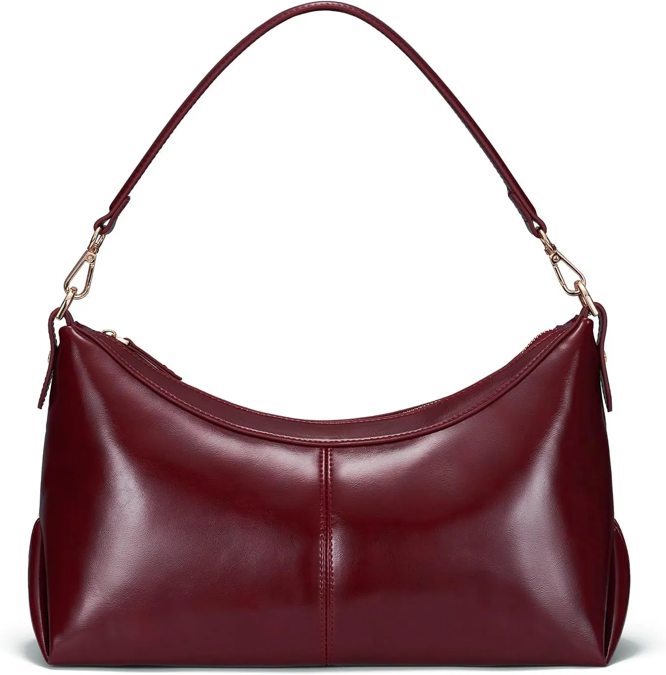 Shoulder Bag PU Leather Purses for Women Trendy Cute Hobo Bags with Zip Closure Designer Tote Handbags
