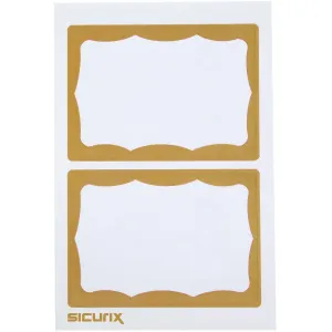 SICURIX Self-adhesive Visitor Badge