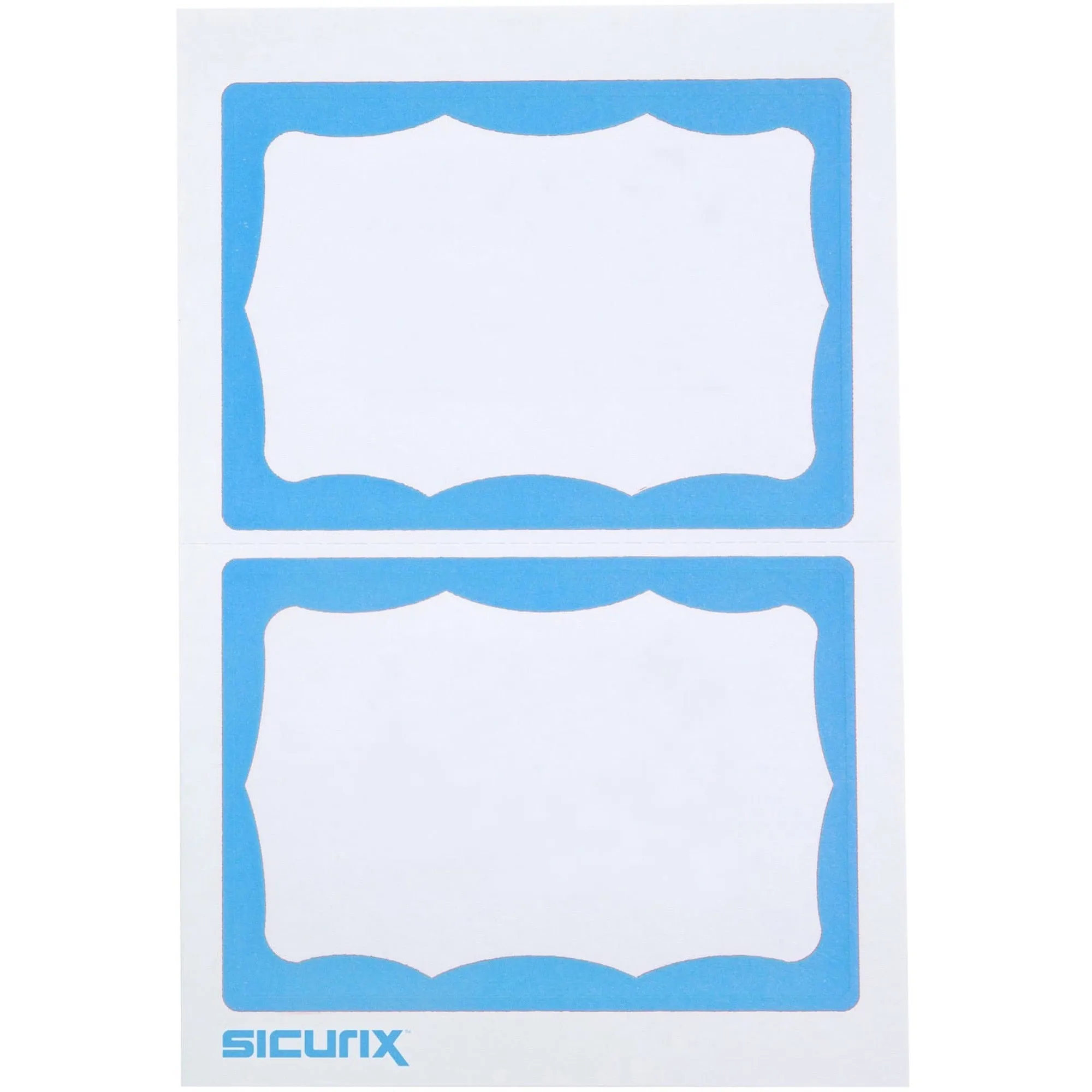 SICURIX Self-adhesive Visitor Badge