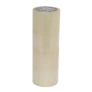 SMART PACK Transparent Bopp Tape 3 inch X 55 meter (4 Piece)
