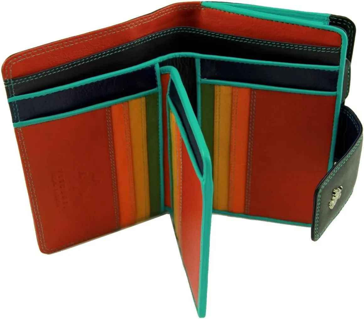 SP30 Bifold Multi Colored Soft Leather Wallet