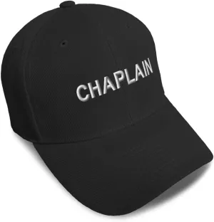 Speedy Pros Baseball Caps for Men & Women Embroidered Chaplain Faith Jesus Christian Christ Ladies Baseball Hats