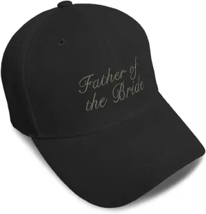 Speedy Pros Baseball Caps for Men & Women Embroidered Father of The Bride A Embroidery Ladies & Men Baseball Hats