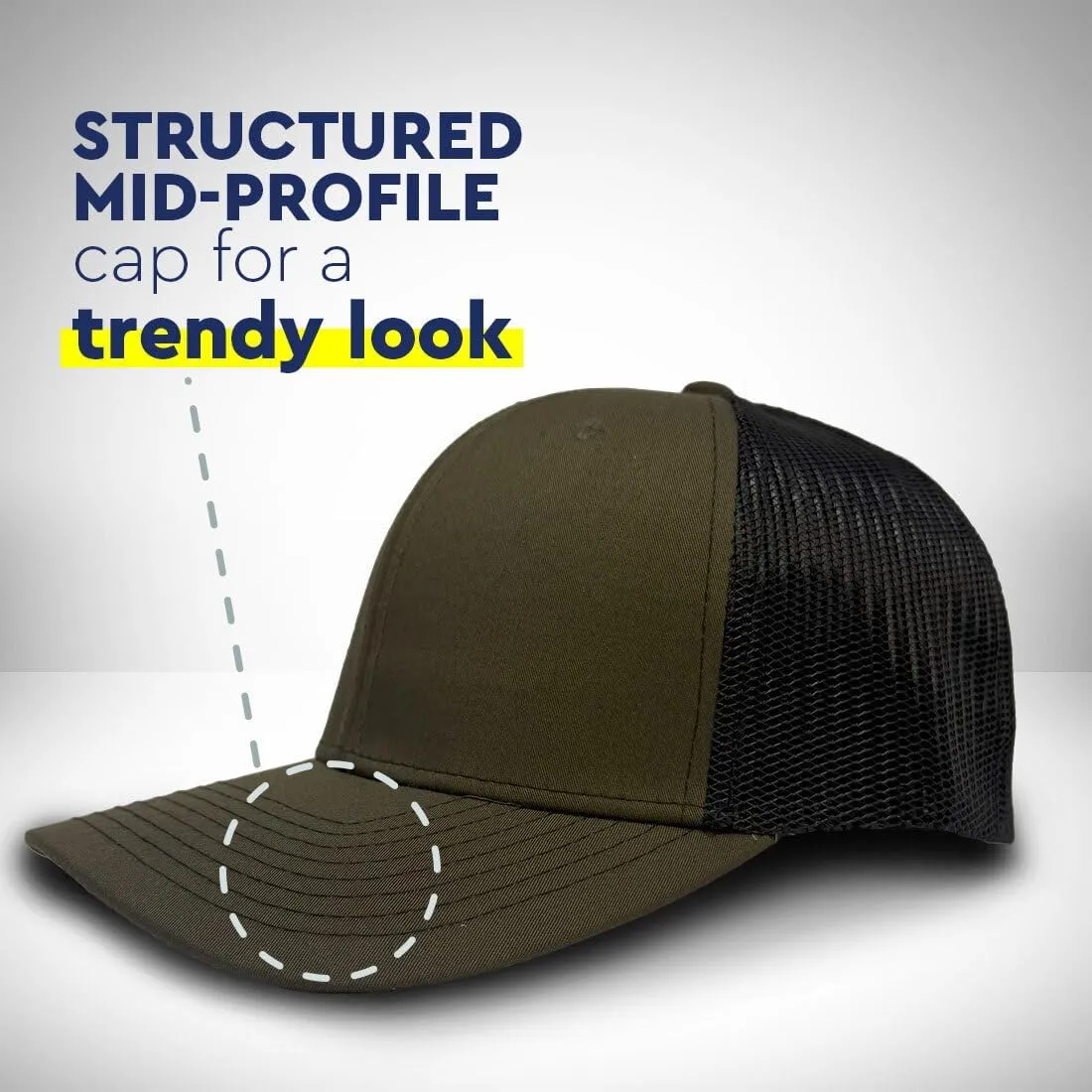 Speedy Pros Mesh Cap Hat Embroidered Hey Buddy Friend Bud Dude Trucker Hats for Men & Women Cotton
