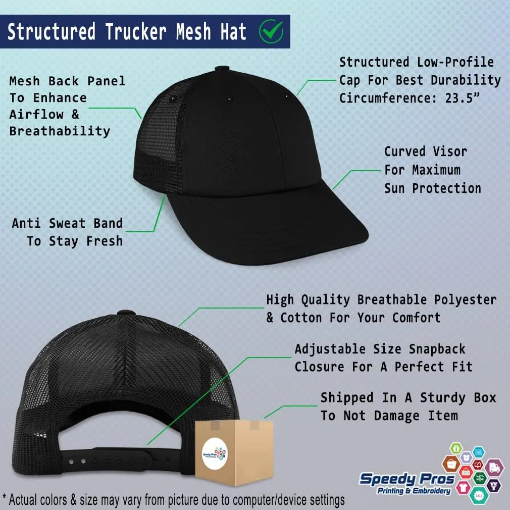 Speedy Pros Trucker Hat Baseball Cap Chaplain Letters Cotton Dad Hats for Men & Women