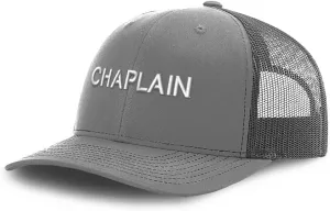 Speedy Pros Trucker Hat Baseball Cap Chaplain Letters Cotton Dad Hats for Men & Women