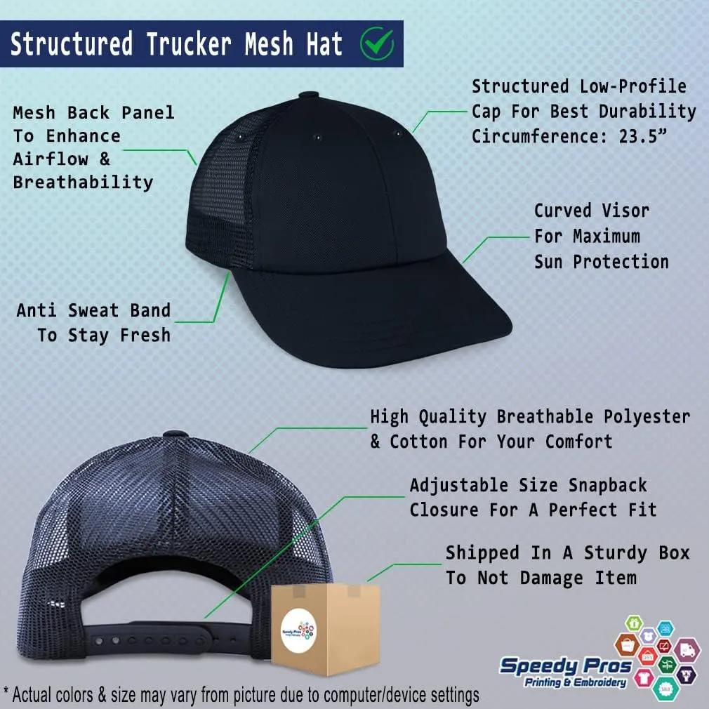 Speedy Pros Trucker Hat Baseball Cap Chaplain Letters Cotton Dad Hats for Men & Women