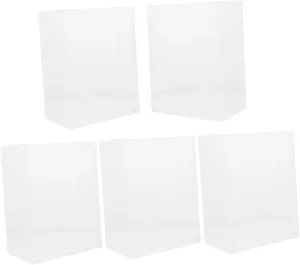 Stackable Small Boxes Glass Display Cases for Collectibles Miniatures Action Figures