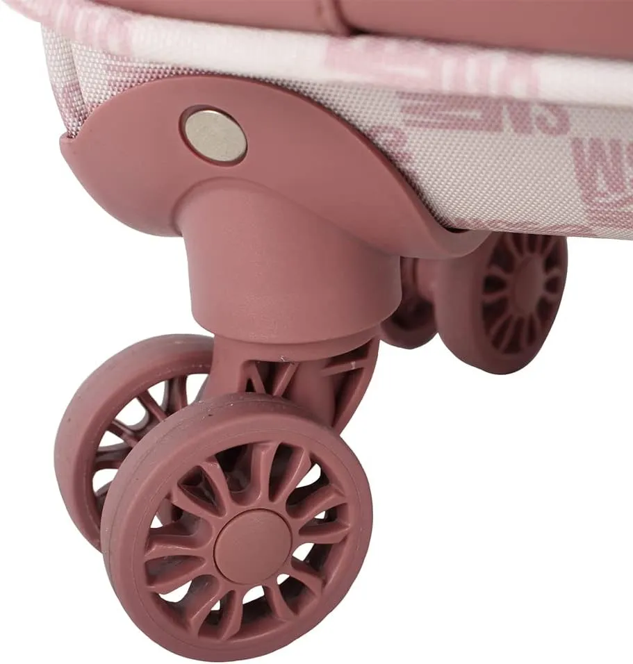 Steve Madden Designer Luggage (Chalet Pink, 28in)