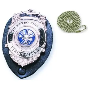 Strong Leather Company - Snap Closure Clip On Badge Holder