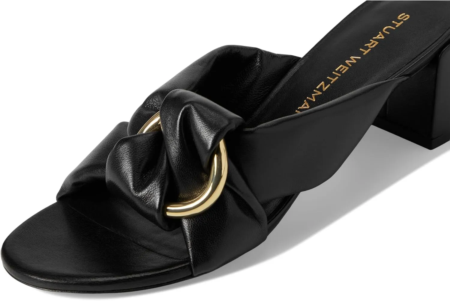 Stuart Weitzman Women's Cece Block Slide 50 Pump