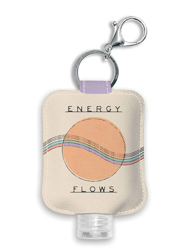 Studio Energy Flows Hand Sanitizer Holder with Travel Bottle