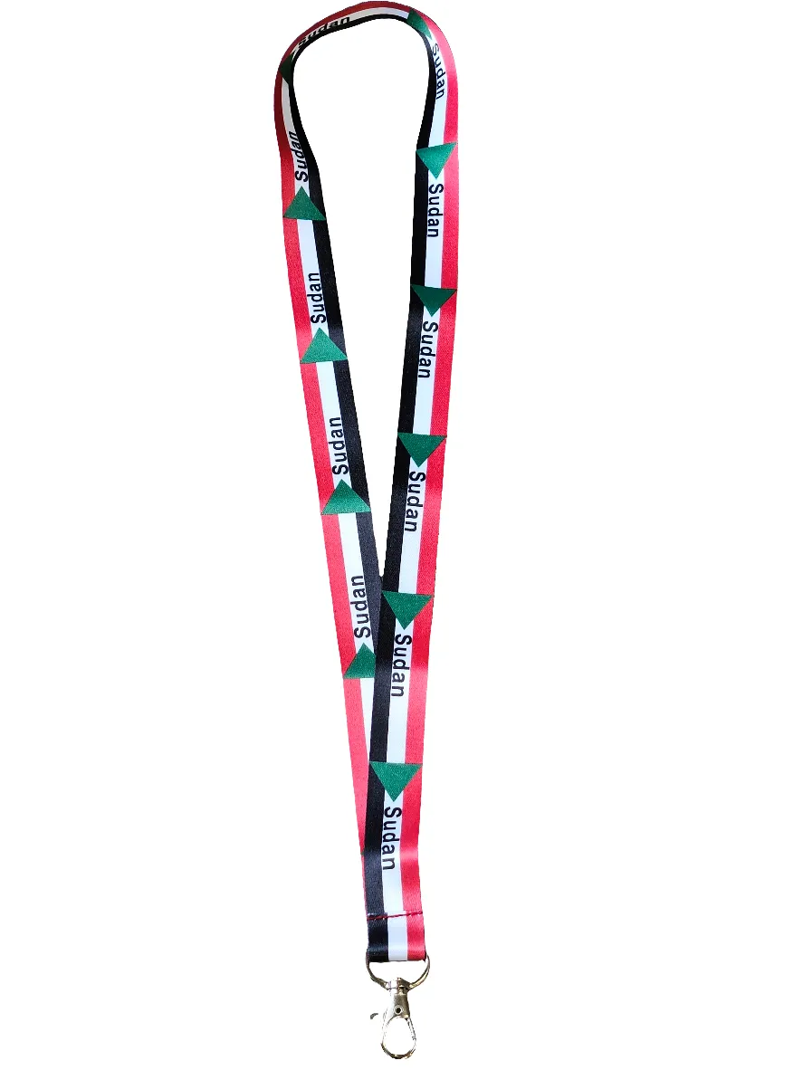 Sudan Lanyard Key Holder / Badge Holder / ID Holder Lanyards
