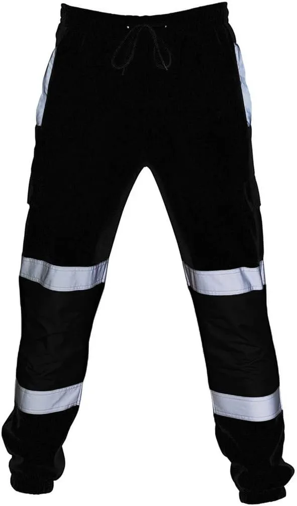 Sweatpants for Men Color Sports Hat Multi Woven Pocket Foot Rope Solid Pants Street Cargo Tie Cargo Cargo Pants
