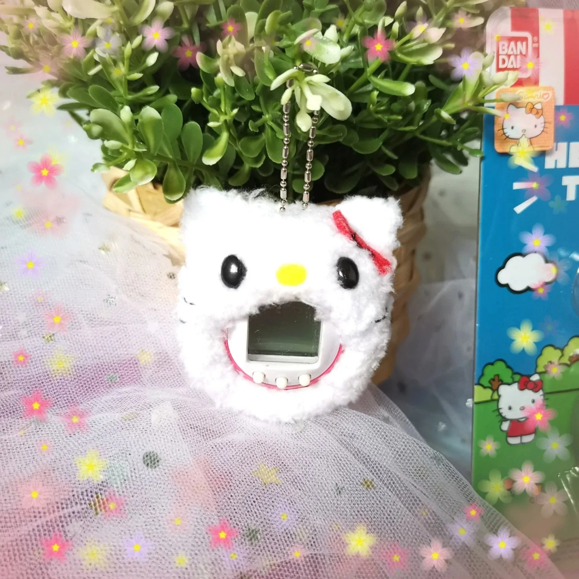 Tamagotchi Crochet Hello Kitty Cover