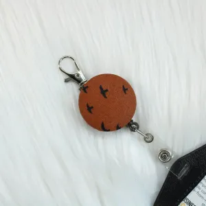 Terracotta Birds Retractable Badge Reel Only