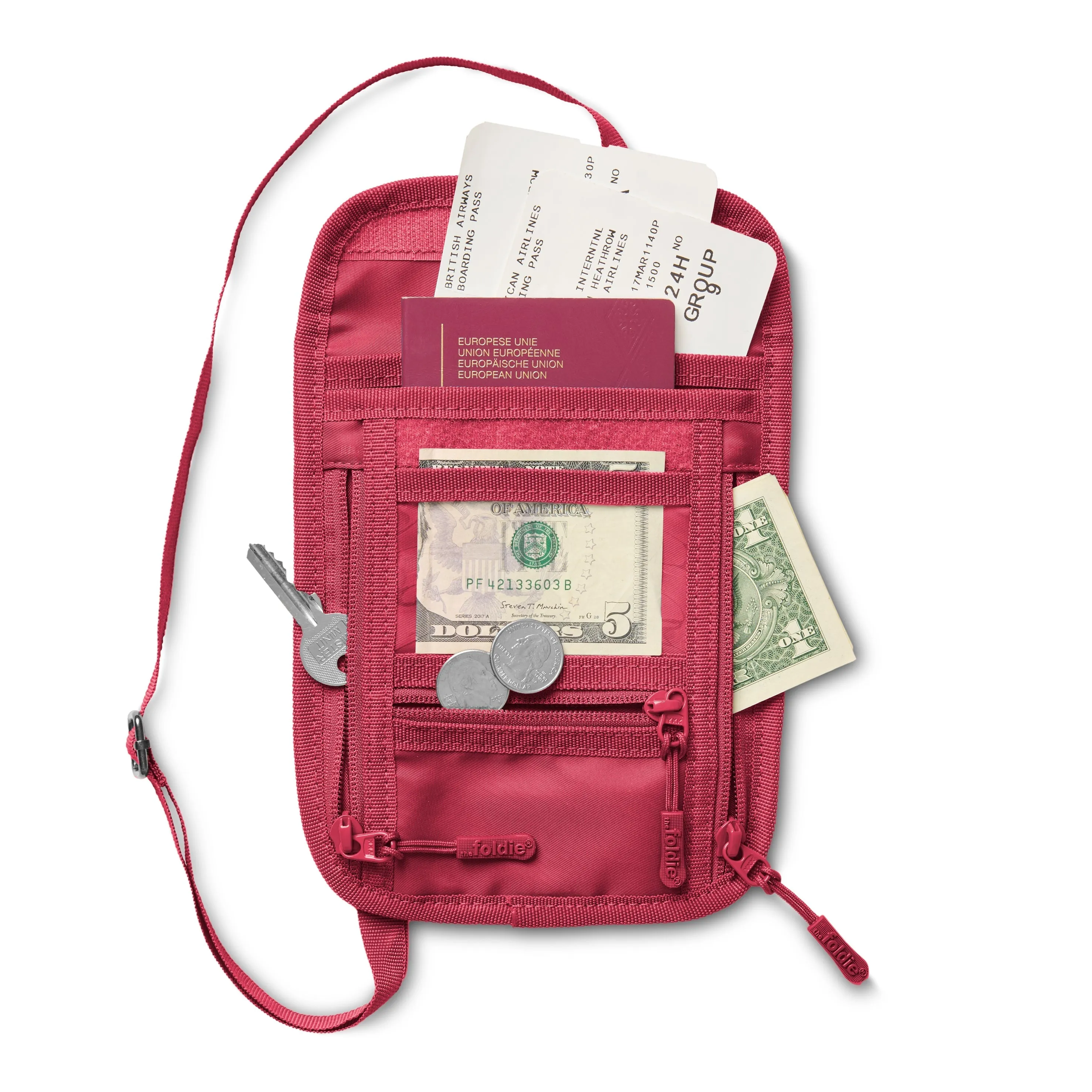 The Foldie® Travel Document Holder