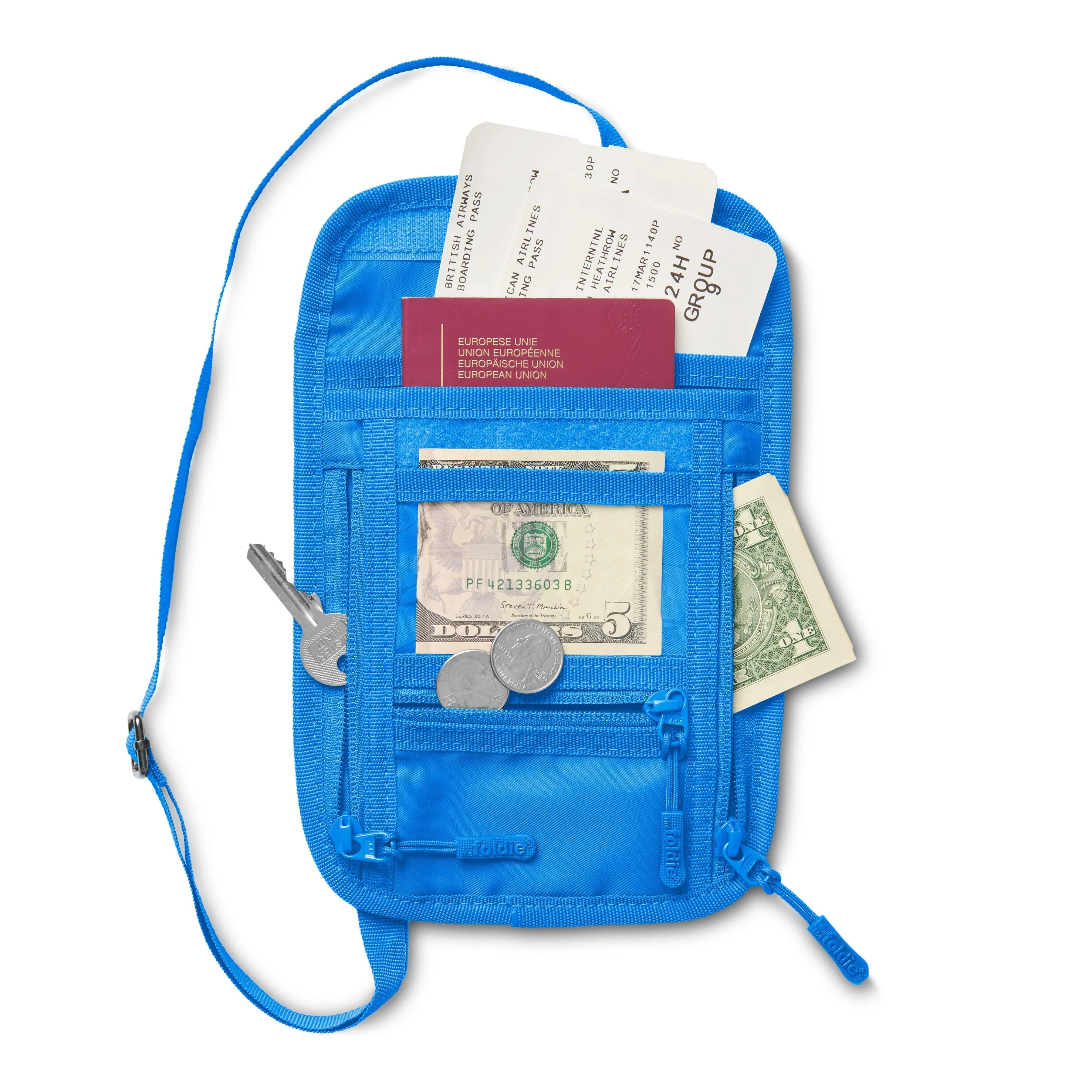 The Foldie® Travel Document Holder