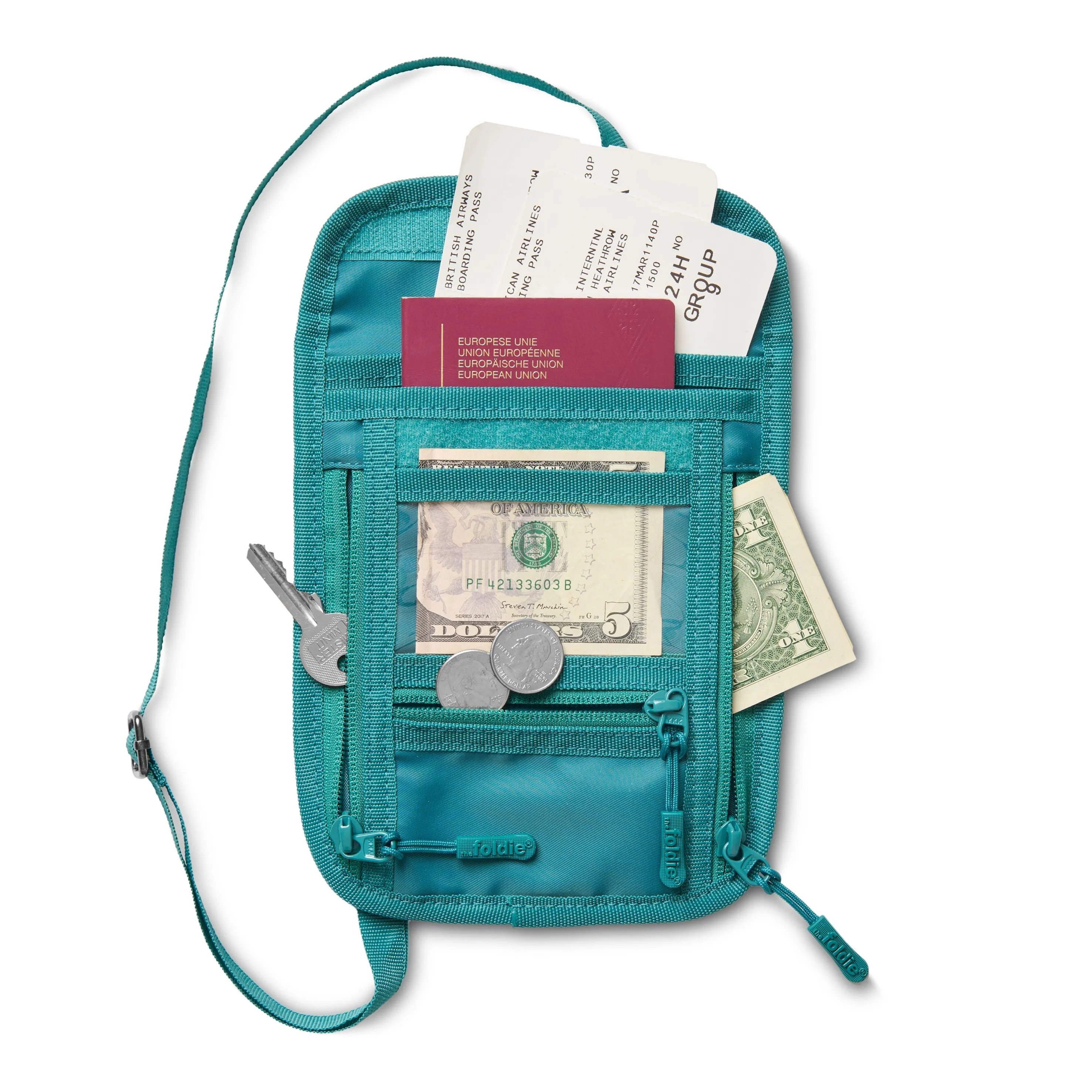 The Foldie® Travel Document Holder
