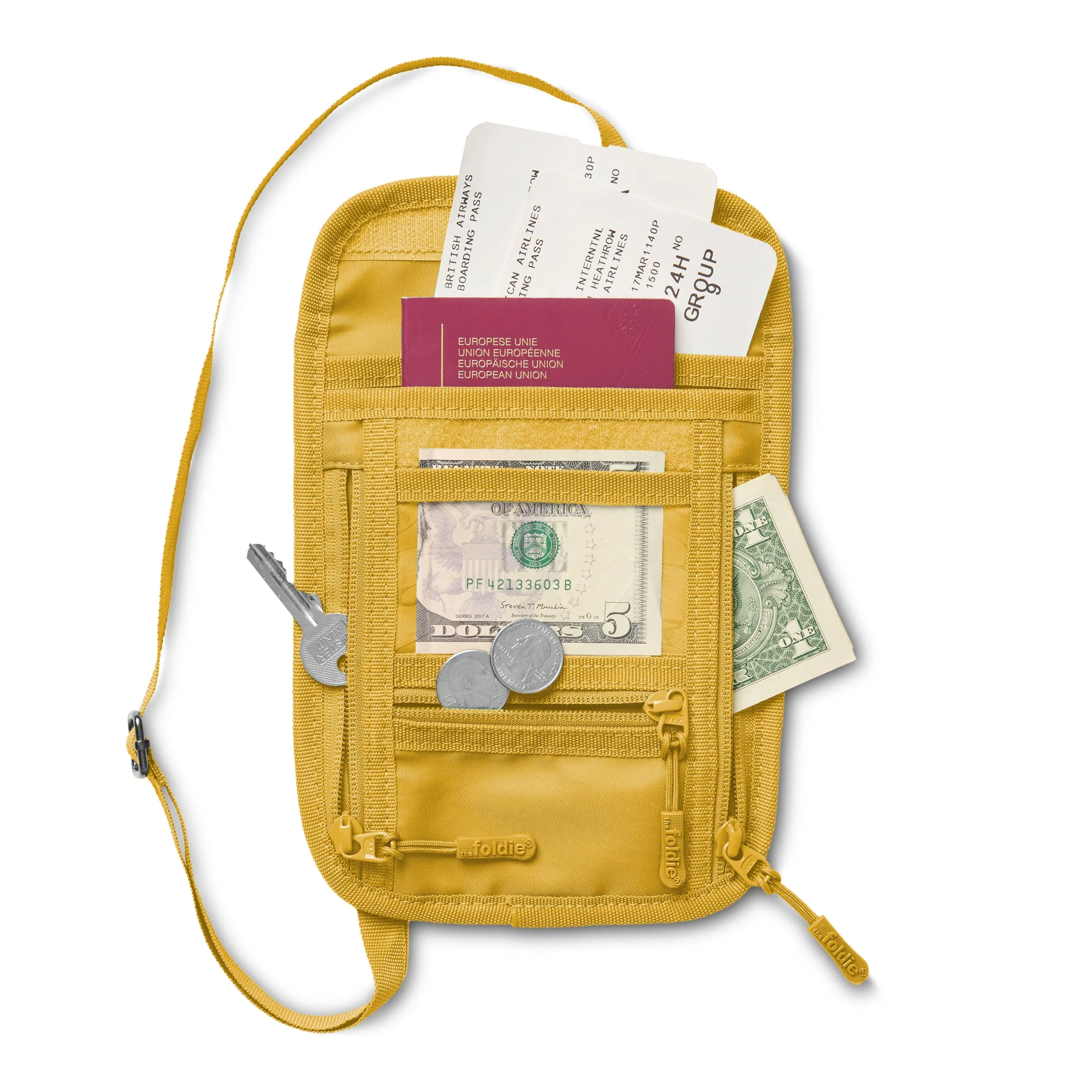 The Foldie® Travel Document Holder