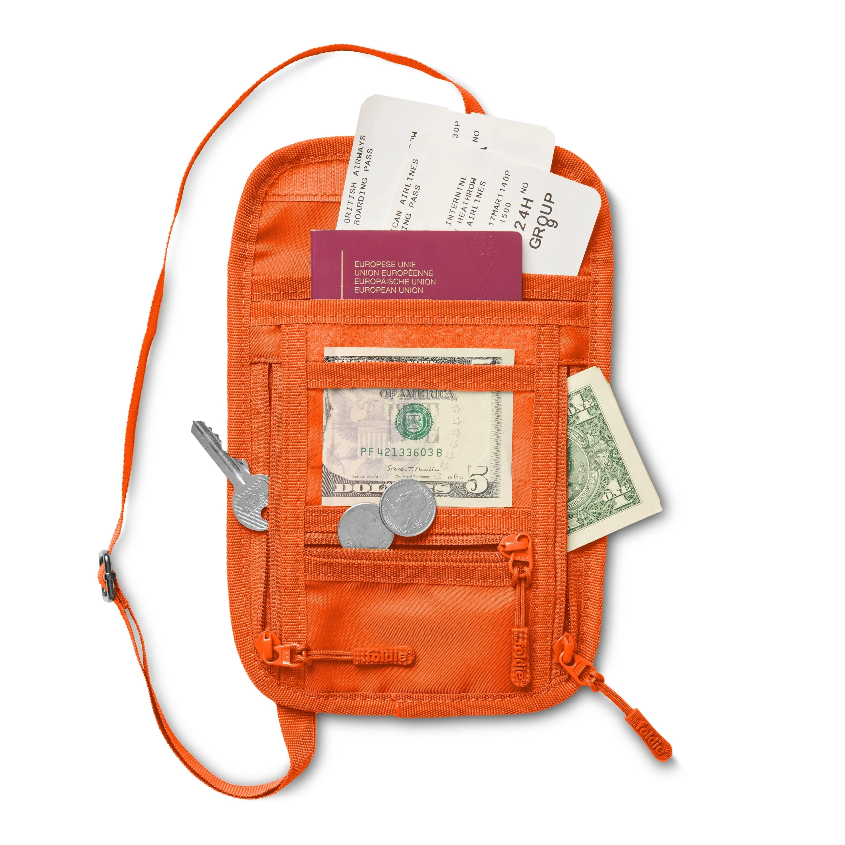 The Foldie® Travel Document Holder