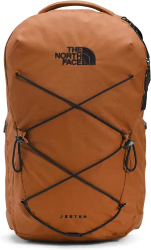 THE NORTH FACE Jester Everyday Laptop Backpack - NPF, Leather Brown/TNF Black-NPF, One Size