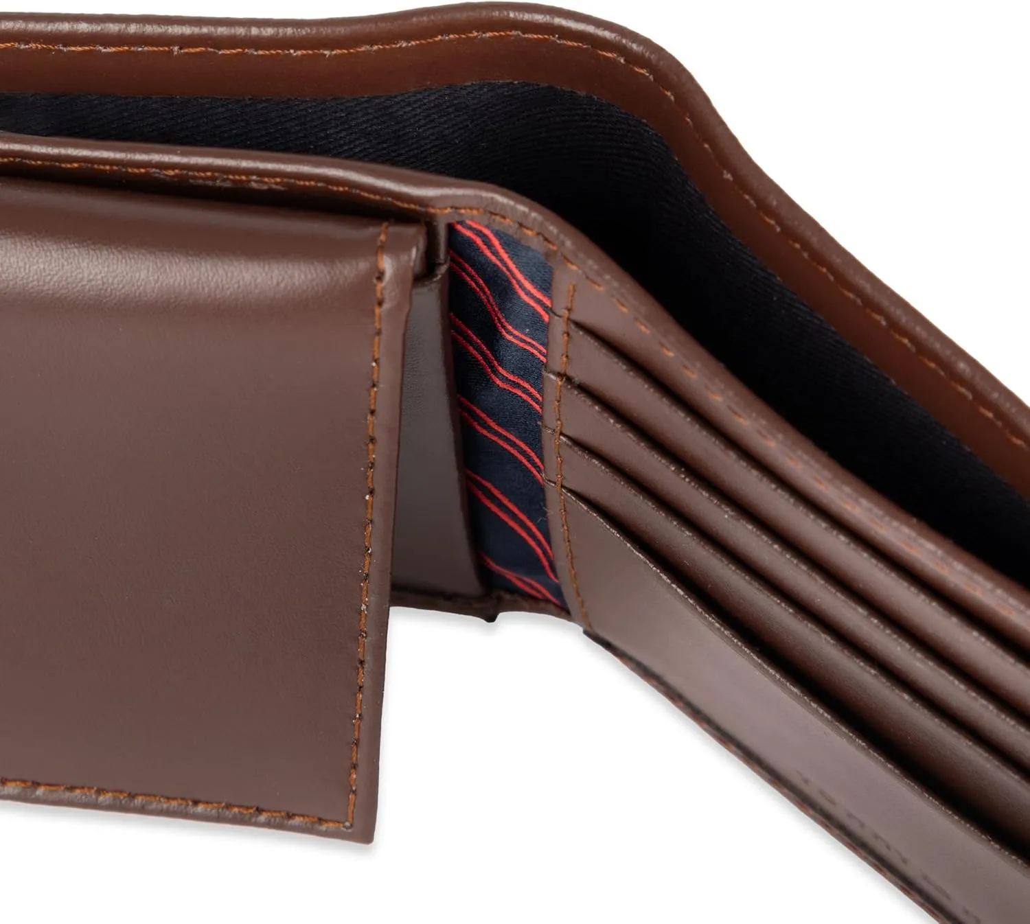 Tommy Hilfiger Men's Classic Bifold Wallet with ID Window and Multiple Card Slots