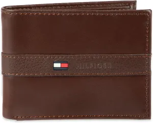 Tommy Hilfiger Men's Classic Bifold Wallet with ID Window and Multiple Card Slots