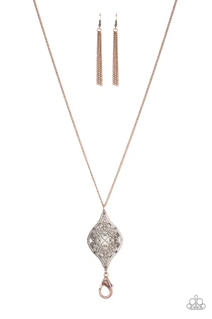 Totally Worth The TASSEL - Copper Paparazzi Accessories