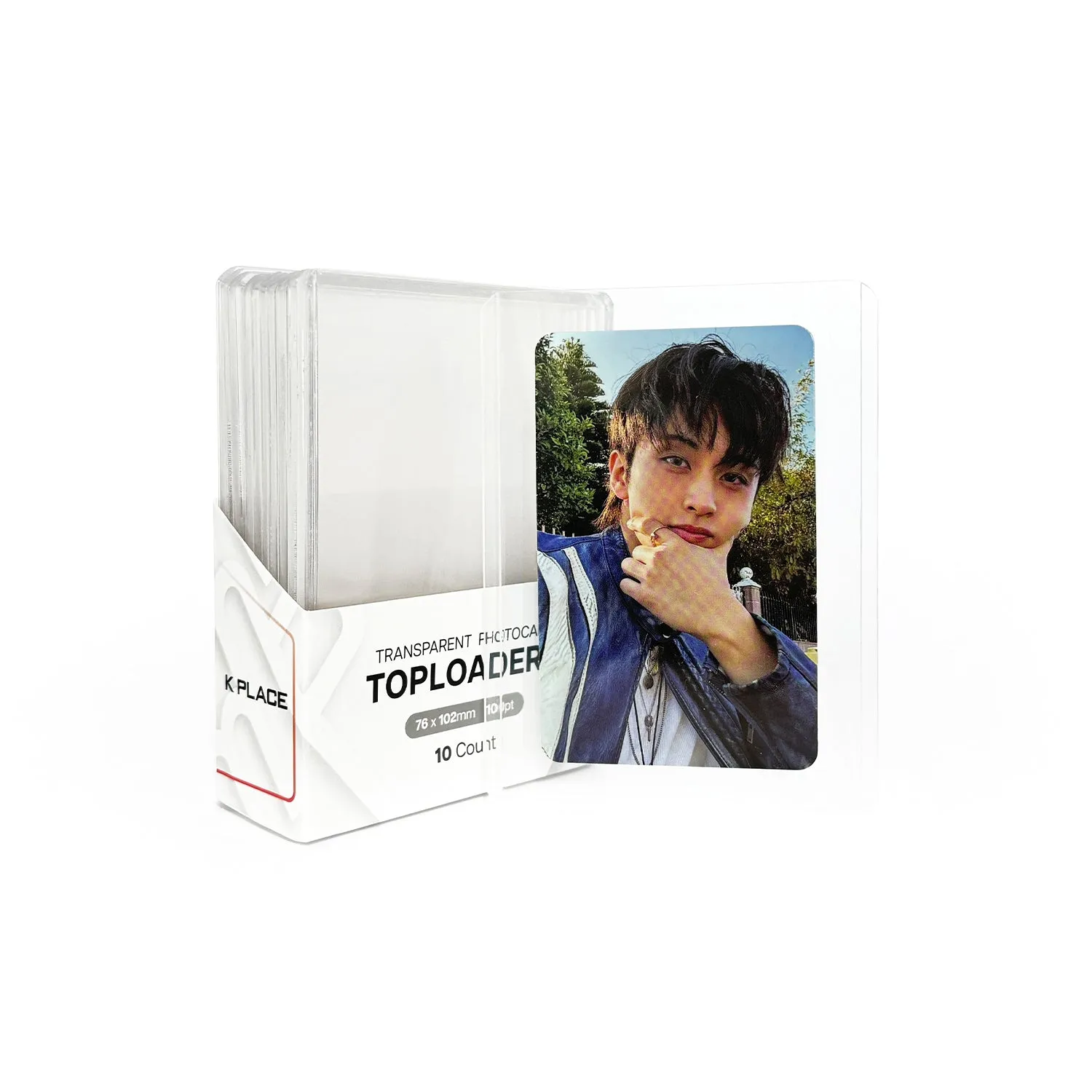 Transparent Photocard Toploaders, 76 x 102mm, 100pt [10 Count]