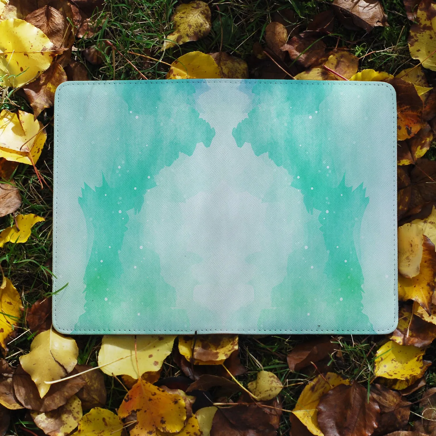 Travel Wallet - Abstract Watercolor Splash
