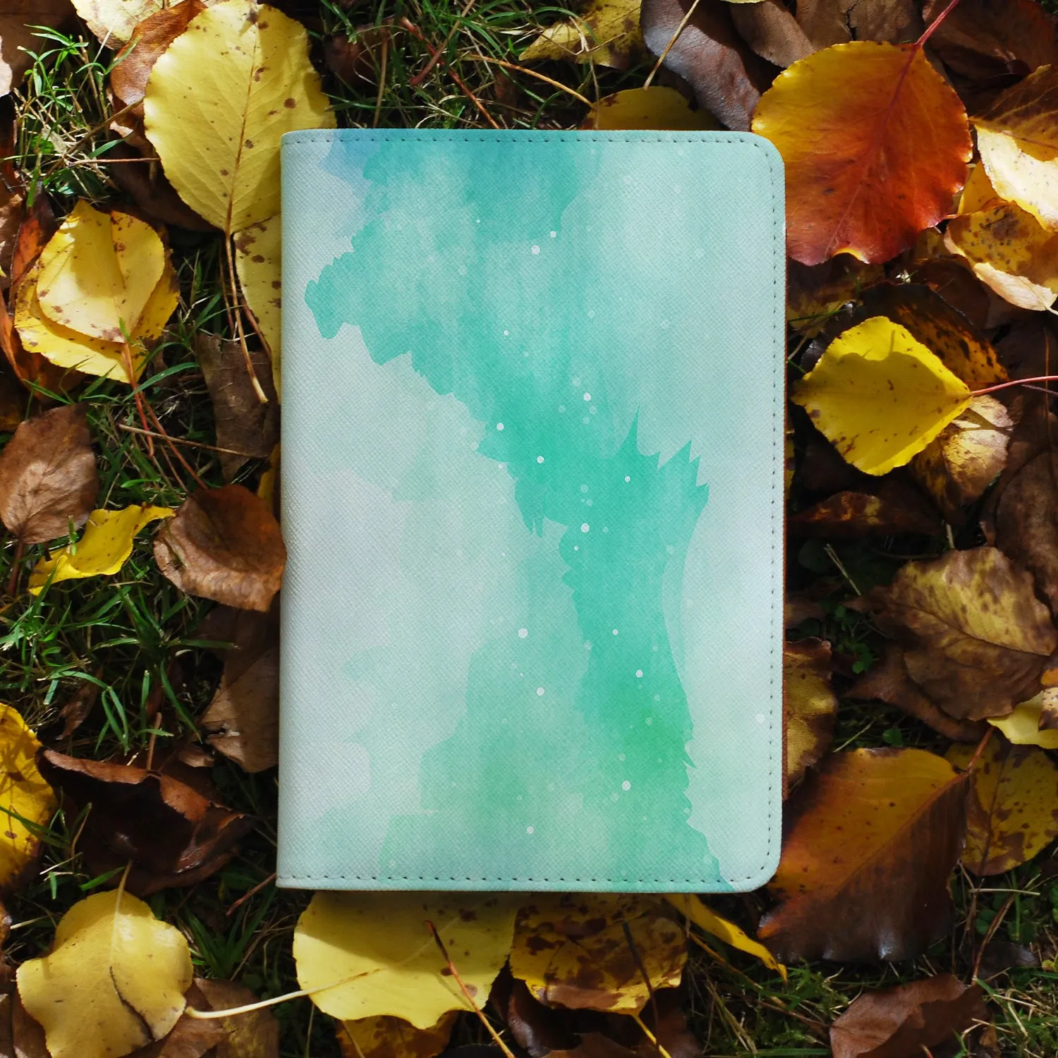 Travel Wallet - Abstract Watercolor Splash