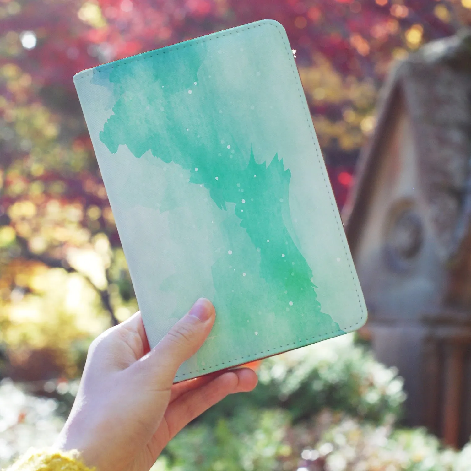 Travel Wallet - Abstract Watercolor Splash