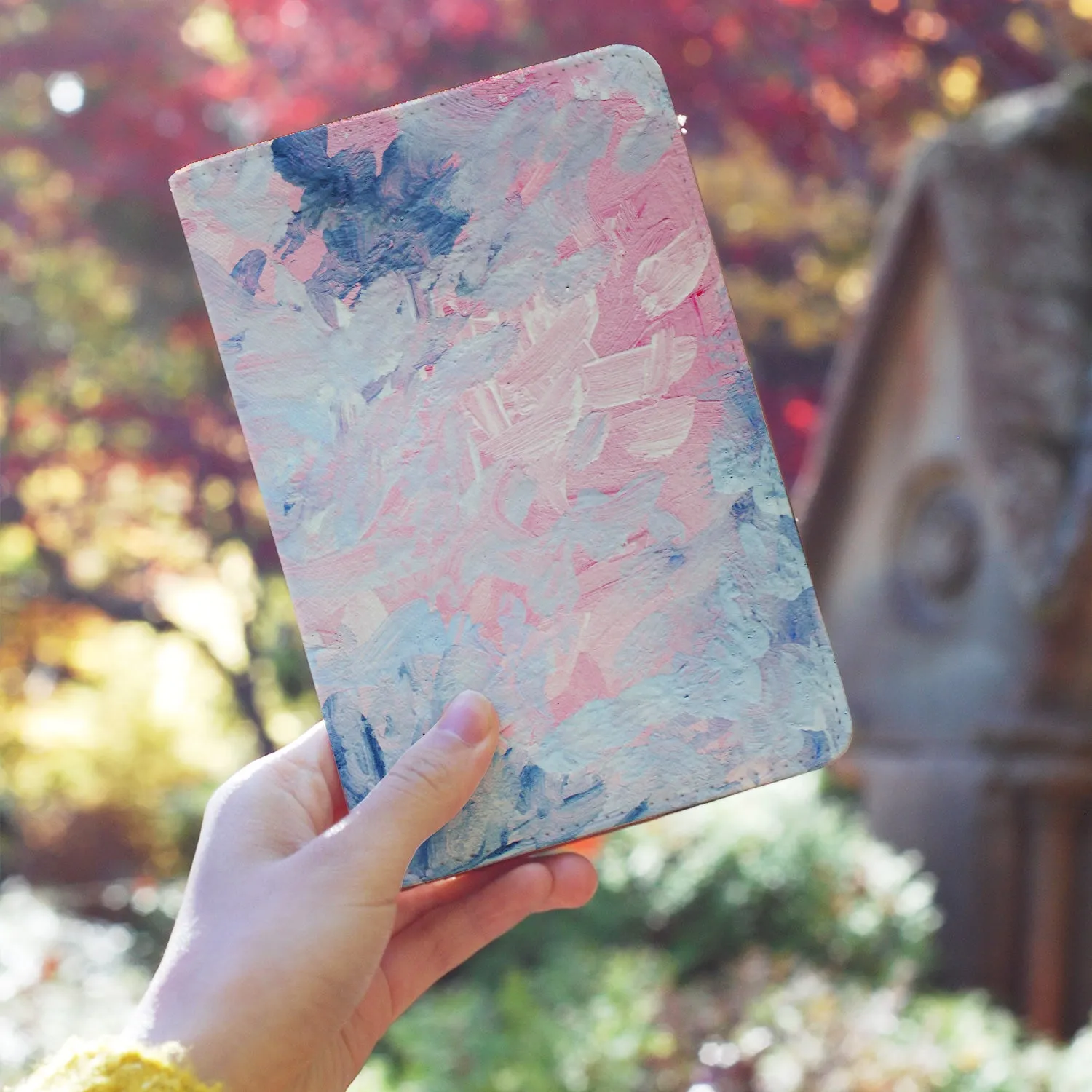 Travel Wallet - Oil Painting Abstract