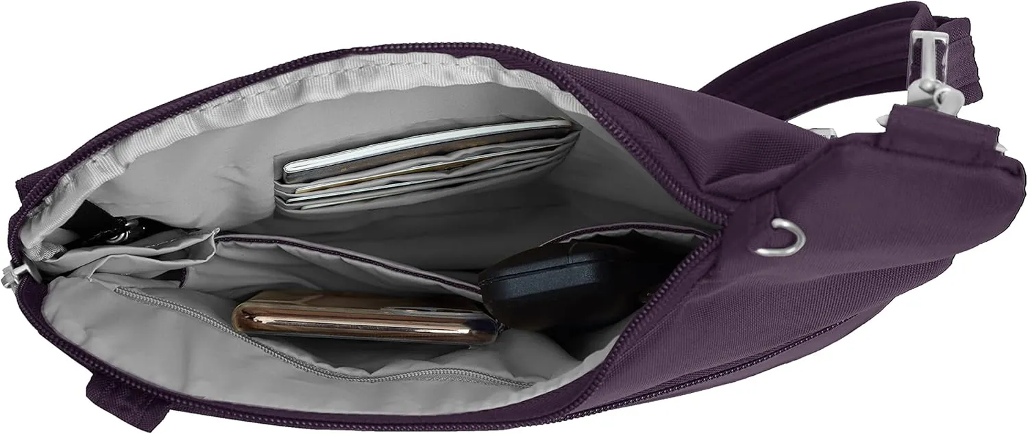 Travelon Anti-Theft Cross-Body Bag, Two Pocket