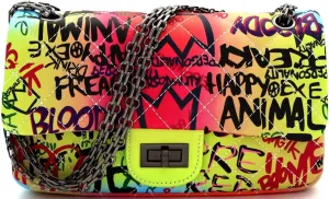 Trendeology Travel Duffel Bag Weekender Graffiti Novelty Tote Handbag